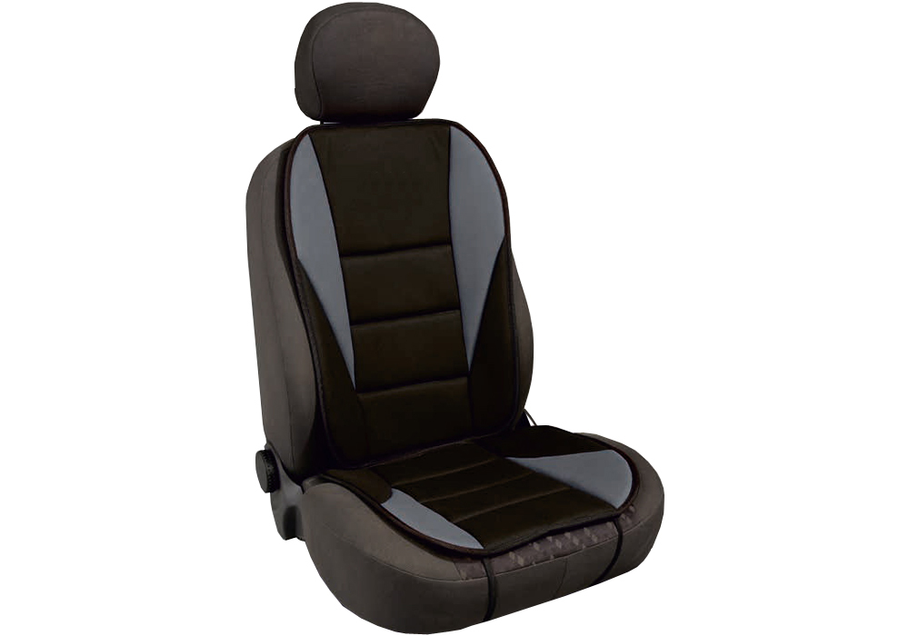 Respaldo De Coche Asiento Negro/Gris Cp