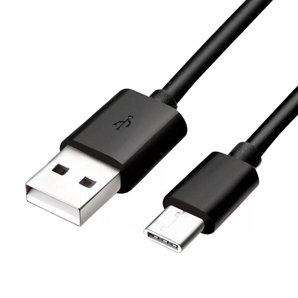 Myway pack cargador coche USB 2.4A + cable USB a tipo C 1m negro