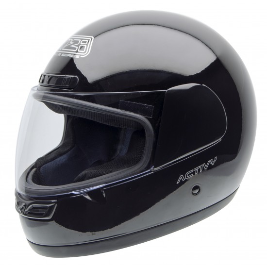 NZI - Activy 3 BIBAND Full Face Helmet Black & Anthracite (M 57 Cm - View #6