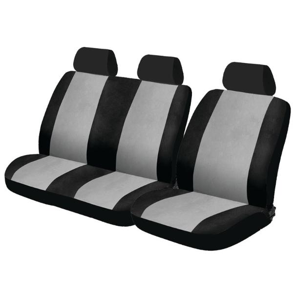 Comprar Juego de fundas para asientos de furgoneta de alta resistencia 1+2,  asiento de autobús para conductor y pasajero doble de ajuste universal,  para Vito