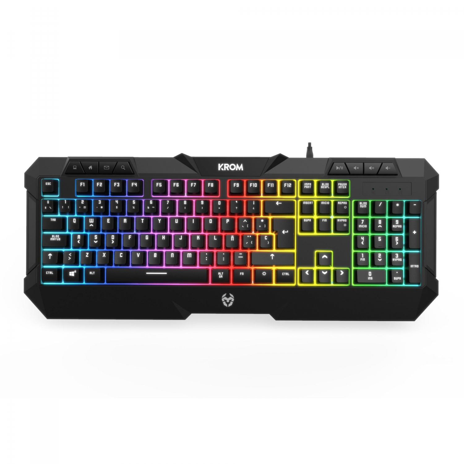 Pack Gaming Krom NXKROMKUNAI Teclado + Alfombrilla + Ratón