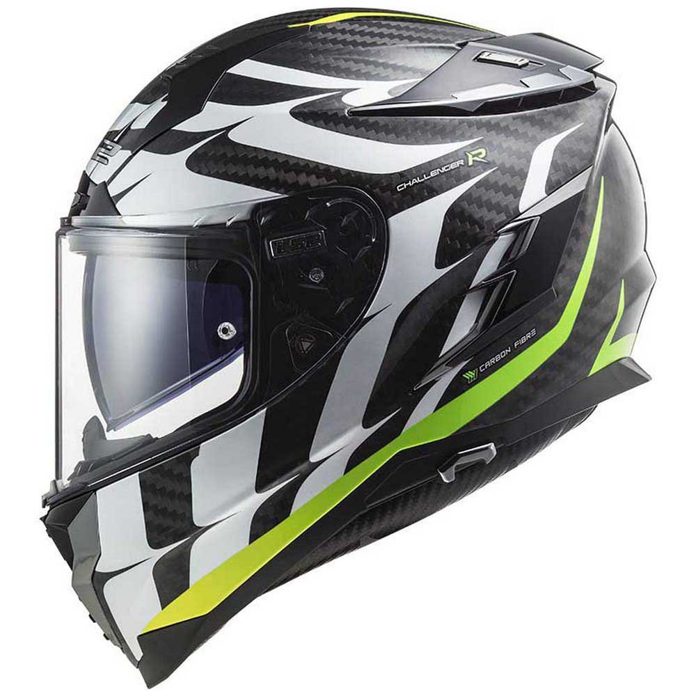 Casco De Moto Ff327 C Challenger Carbon Ct2 Flames Full Ls2