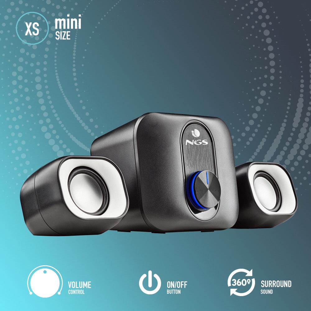 MINI ALTAVOZ ESTEREO EXTERNO POR USB