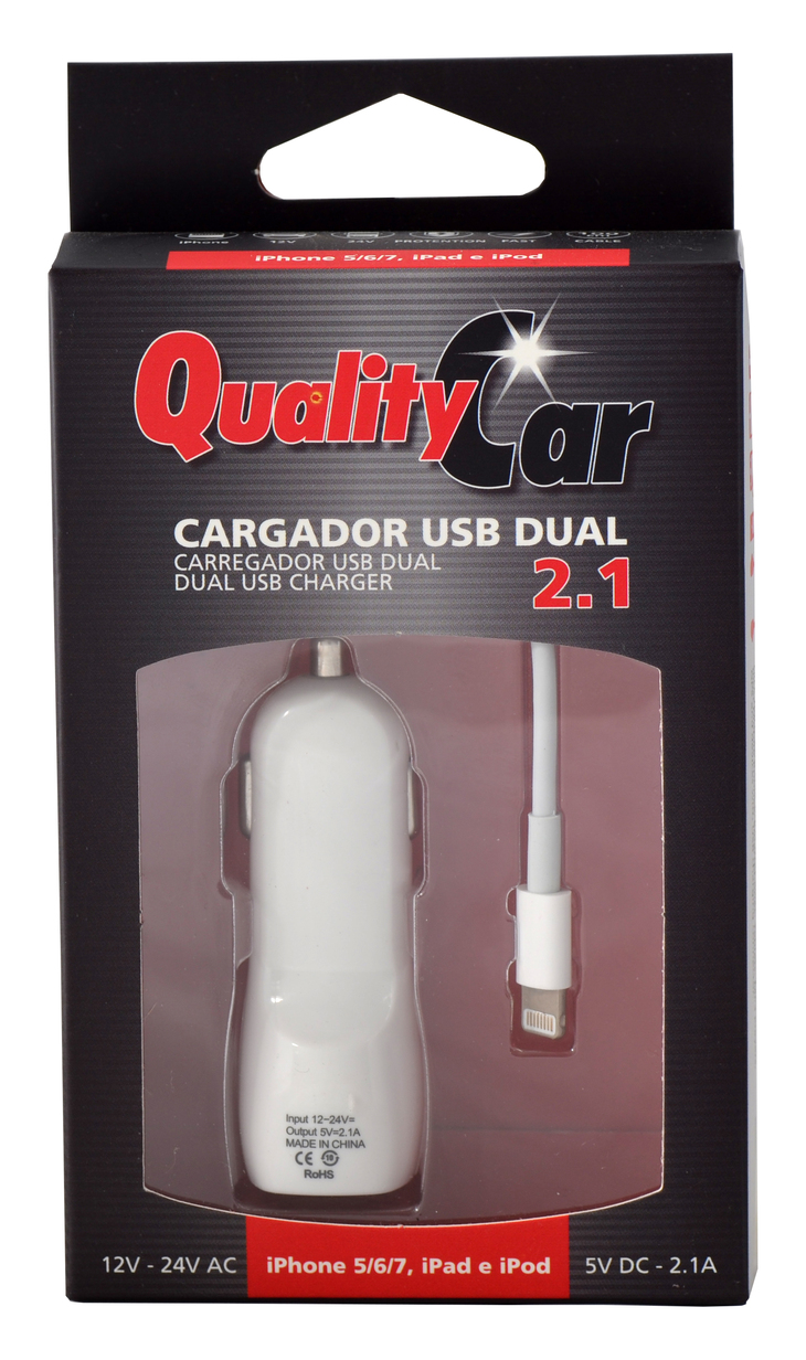 Cargador usb dos tomas 2.1 amperios. 5 v. adaptador enchufe usb cargador usb  de pared, android, iphone, smartphones, tablets.