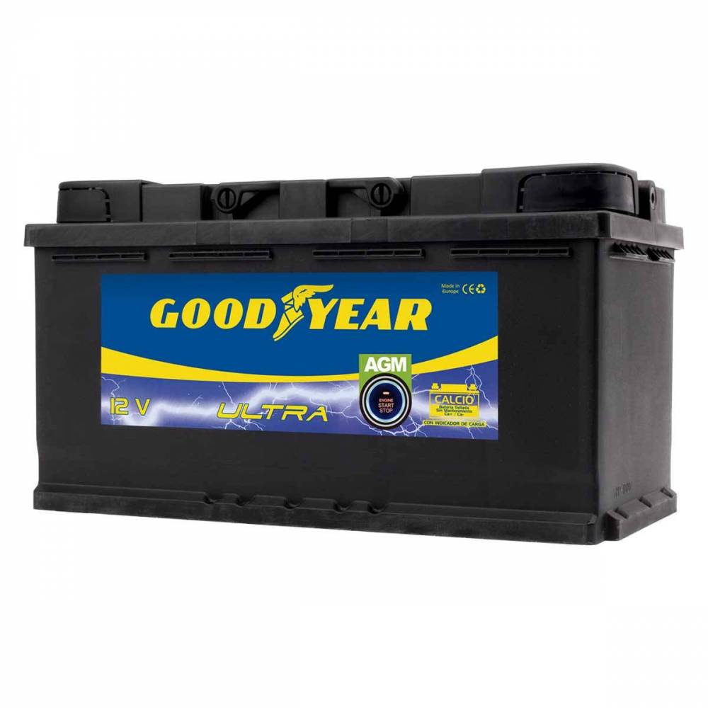 Bateria De Coche Stop Agm 95ah 980a Goodyear