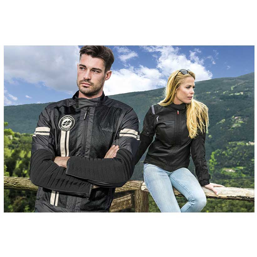 Chaqueta Moto Piel Garibaldi Moka Racer