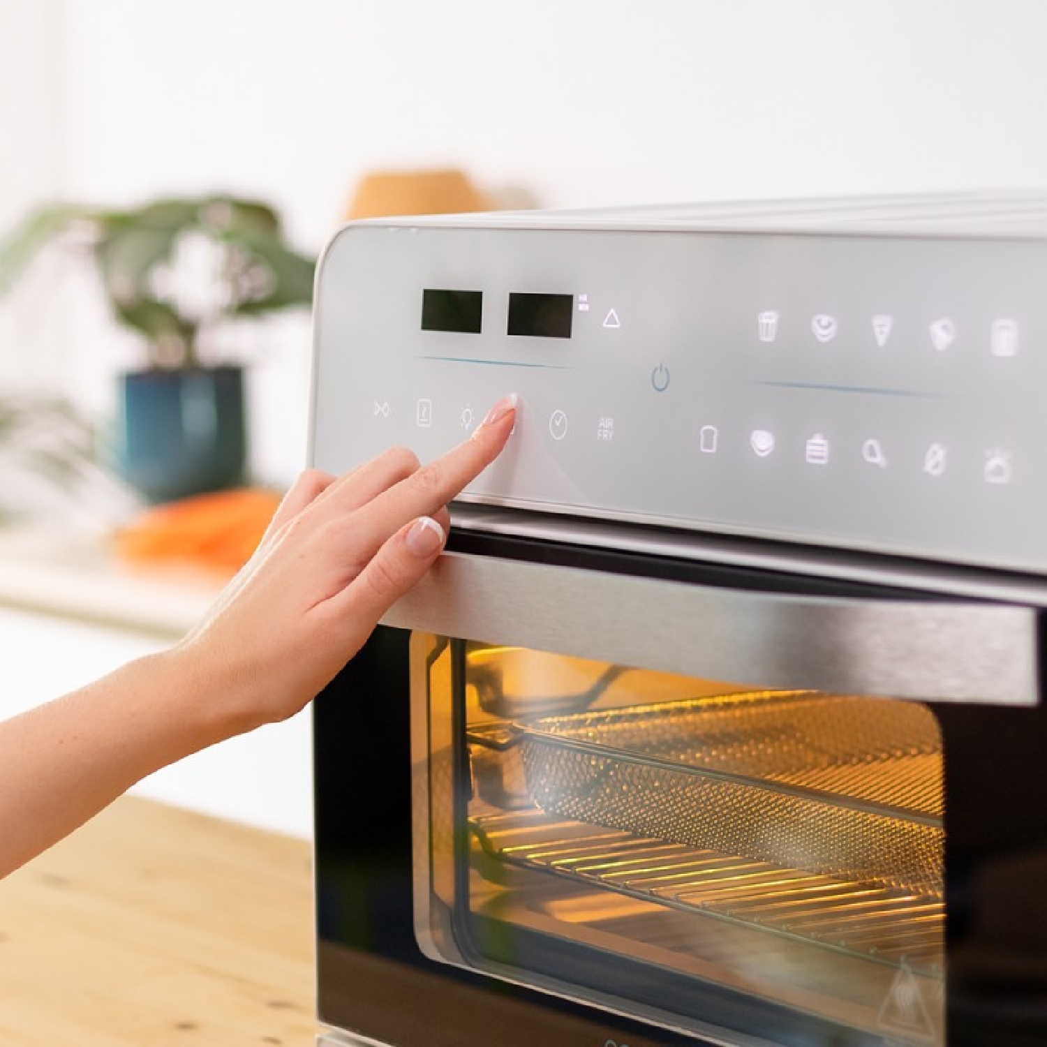 Bake&Fry 1500 Touch Horno Freidora de aire Cecotec