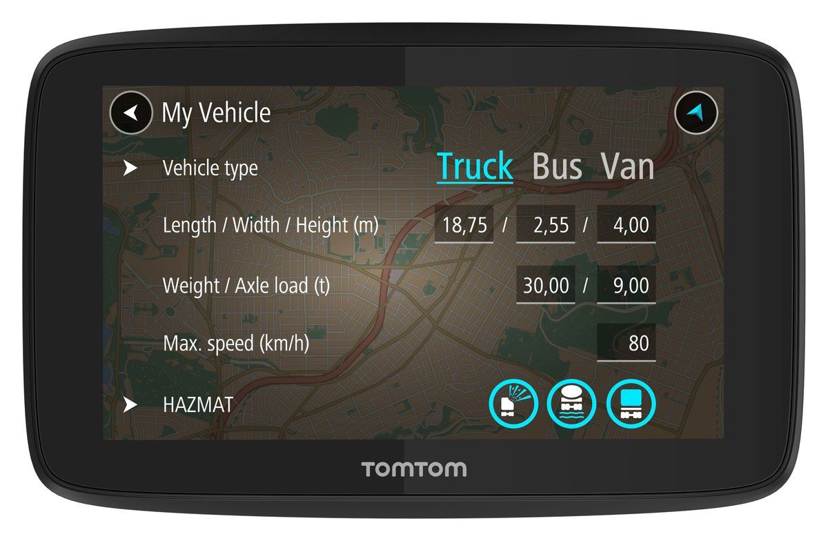 TomTom GO Professional 6250, Navegación Profesional para Vehículos Grandes,  Tomtom Traffic a traves de SIM, 6 pulgadas, Negro : : Electrónica