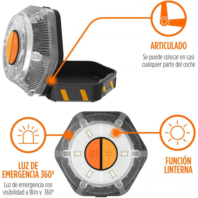 Luz de Emergencia Homologada DGT