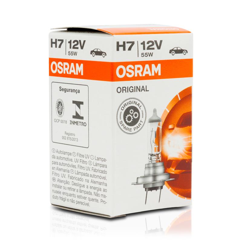 Pack X 2 Lamparas H7 12v 55w Osram Original Alemania