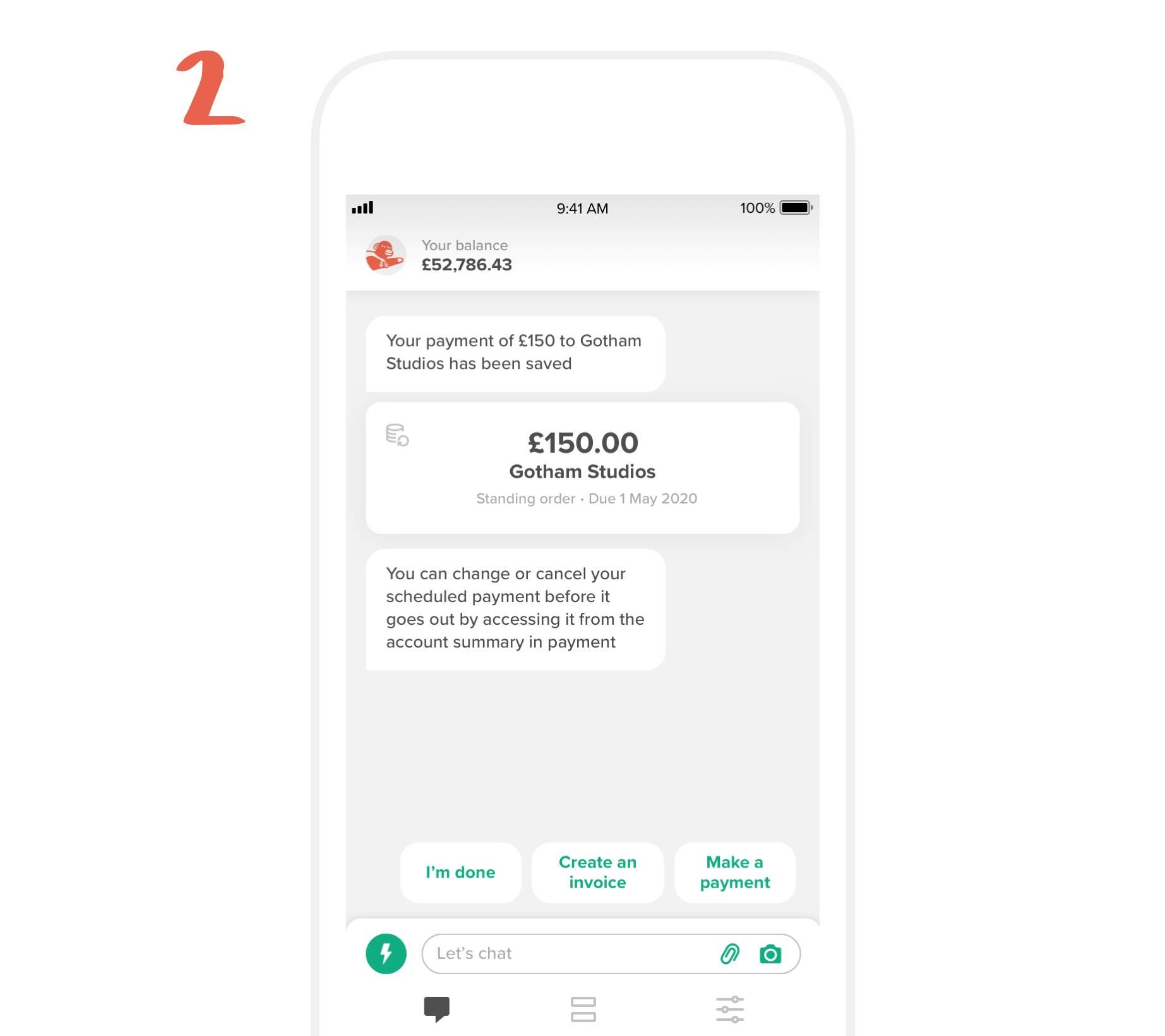 Confirmation of your scheduled payment