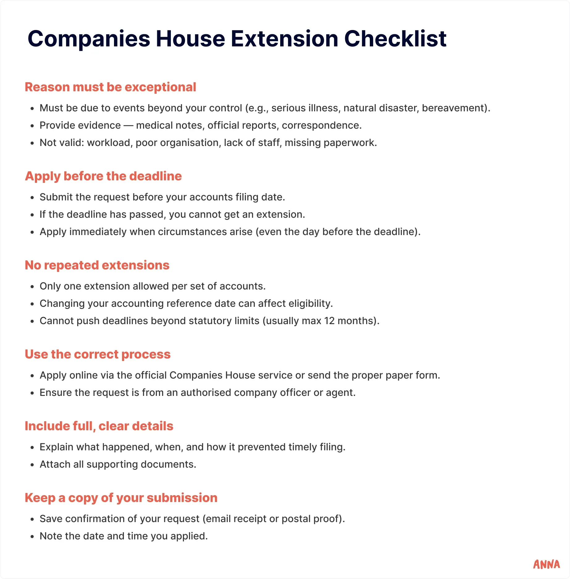 extension-checklist