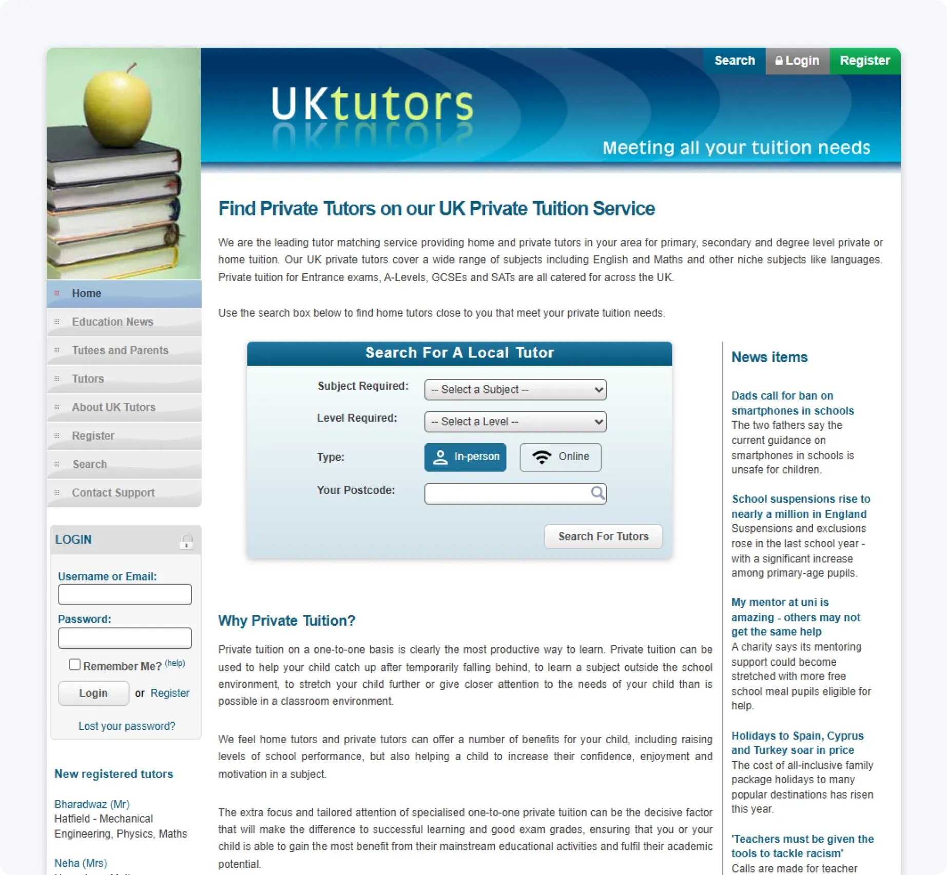 tutor-directory-example