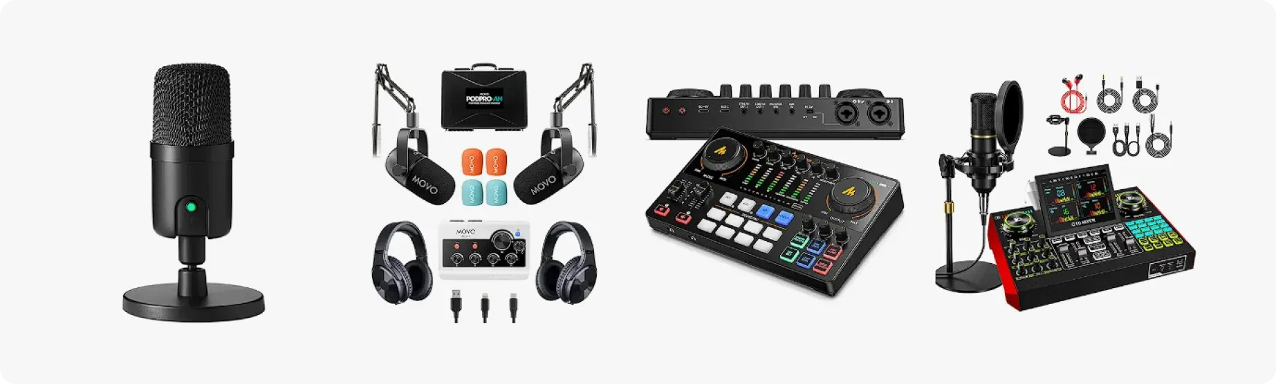 Podcast equipment