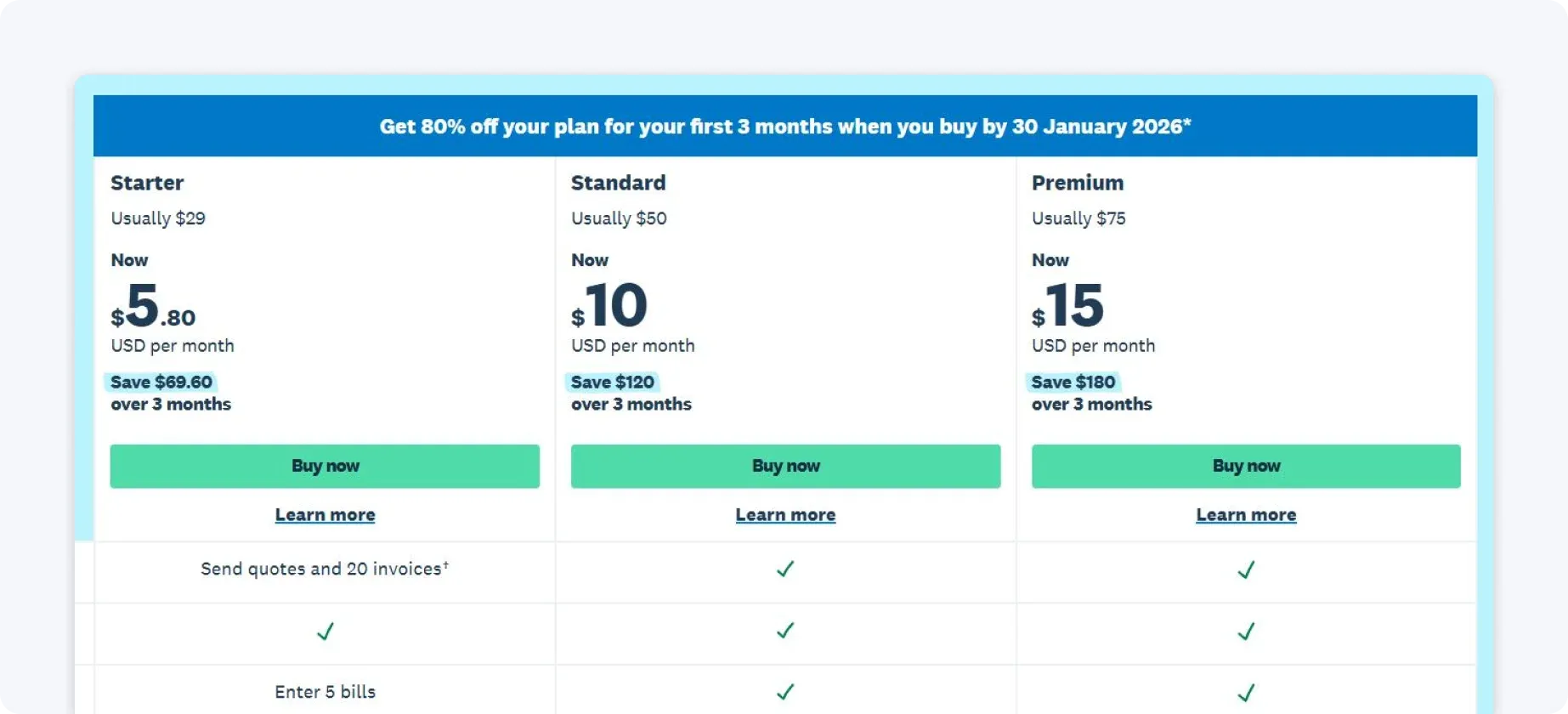 xero-pricing