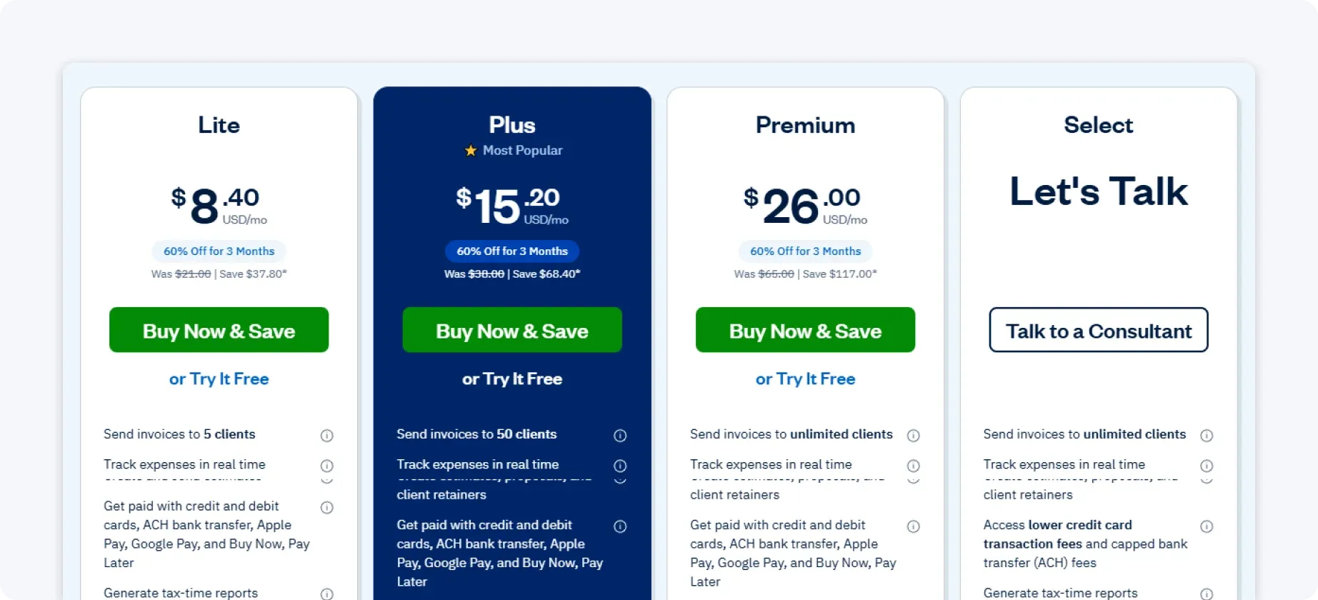 freshbooks-pricing