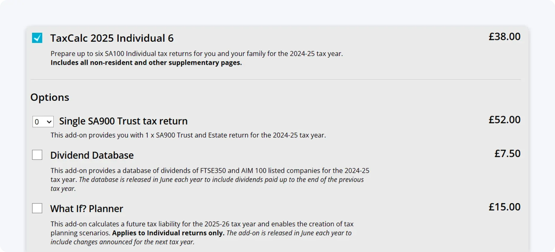 taxcalc-pricing