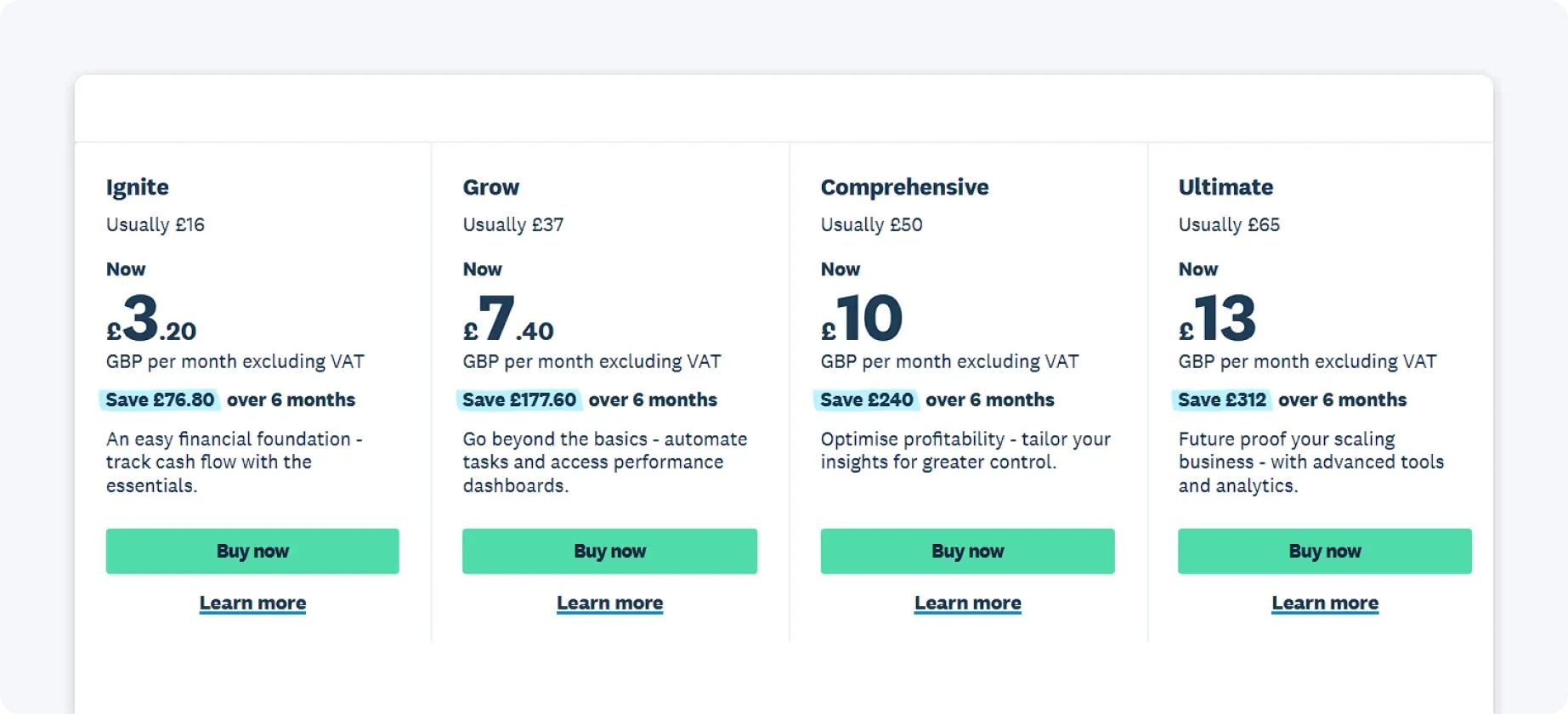 xero-pricing