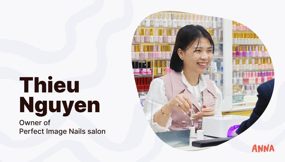 Thieu Nguyen owner of Perfect Image Nails salon