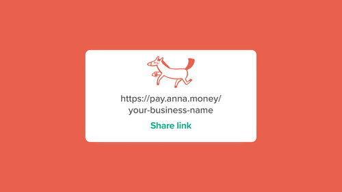 Your ANNA payment link: a new handy way to accept payments