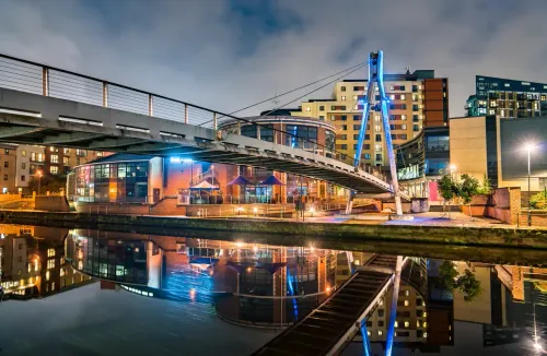 Leeds city view