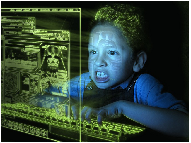 如果一個孩子著迷於網路與電腦，我們也許應該把這股力量導入一個可長可久、正面發展的方向。(photo by internet and tacos on Flickr - used under Creative Commons license)