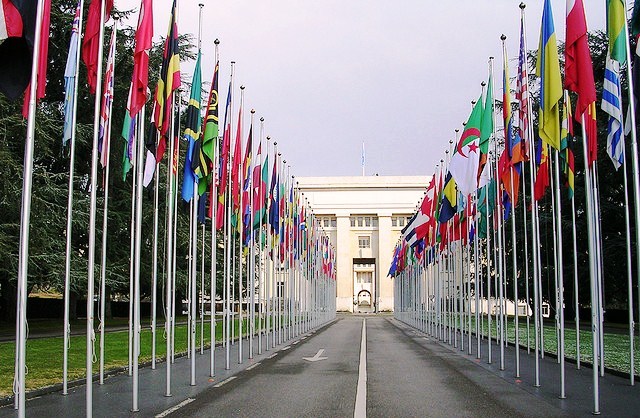 聯合國在日內瓦總部一般對外開放參觀，但日前卻發生台灣民眾持本國護照欲入內參觀卻被拒的情況。(photo by Lily on Flickr –used under Creative Commons license)