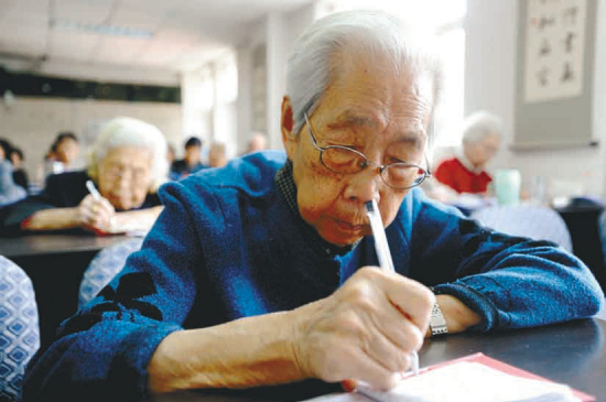 退休以後，還是可以活到老也要學到老。(網路截圖)