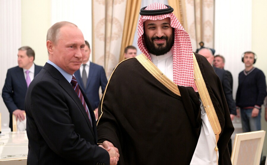 俄羅斯總統普丁近日將出訪中東產油國，藉此強調並未受西方制裁影響。（Wikimedia Commons）