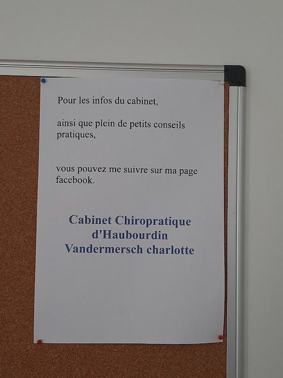 image chiropracteur Vandermersch Charlotte