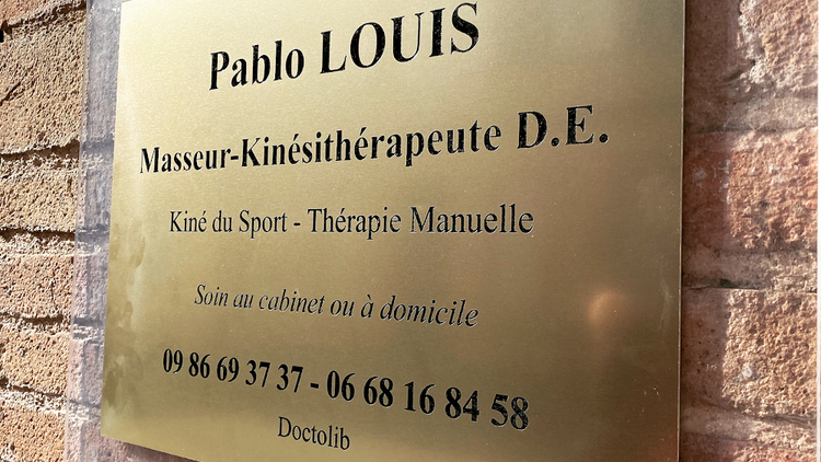 image kinésitherapeute Pablo LOUIS - Masseur-kinésithérapeute