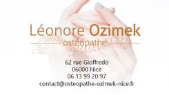 image chiropracteur Léonore OZIMEK - Ostéopathe