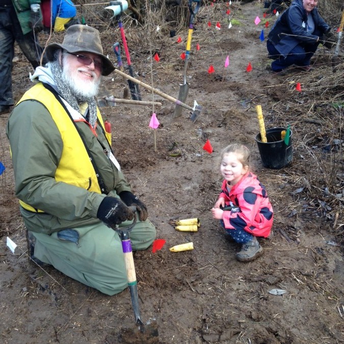 Scout gets tree-planting tips from Conan