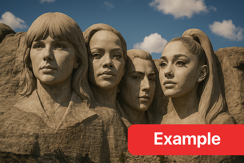 Music Mount Rushmore