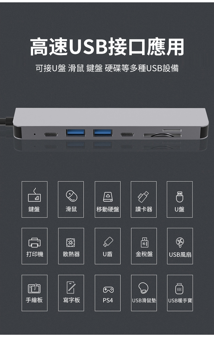 高速USB接口應用可接U盤 滑鼠 鍵盤 硬碟等多種USB設備鍵盤滑鼠移動硬盤讀卡器U盤打印機散熱器U盾金稅盤USB風扇手繪板寫字板PS4 USB滑鼠墊 || USB暖手寶|