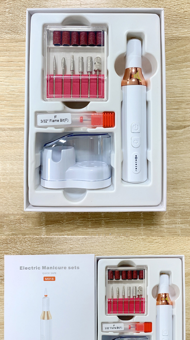 3/32 Flame FElectric Manicure setsQUICK SAFEM9183/32 Flame Bit(F)