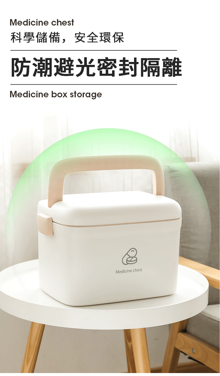 Medicine chest科學儲備,安全環保防潮避光密封隔離Medicine box storageMedicine chest