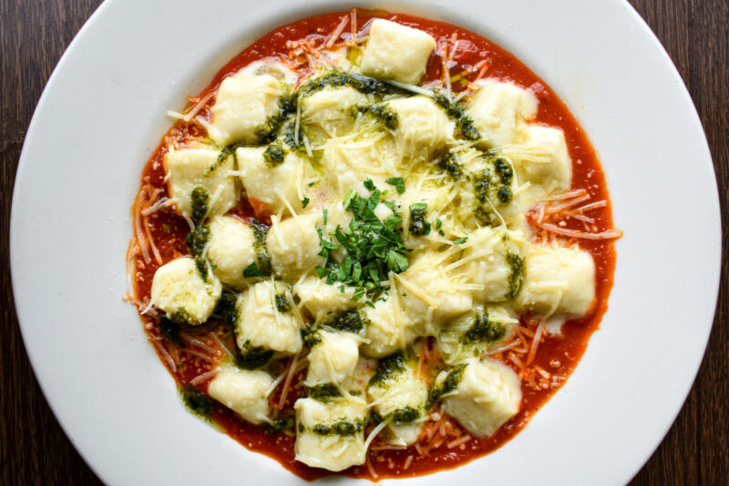 Photo of Gnocchi on a plate