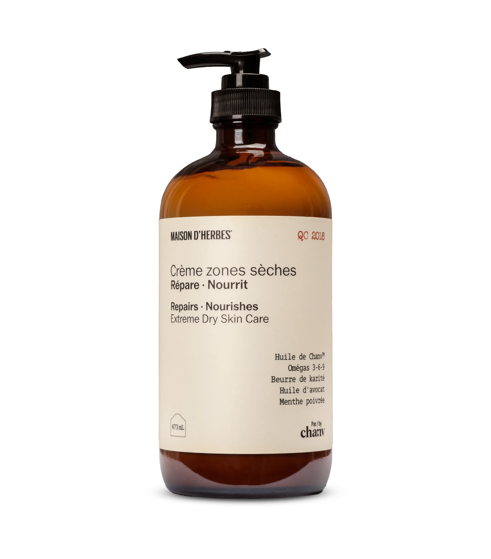 Crème zones sèches