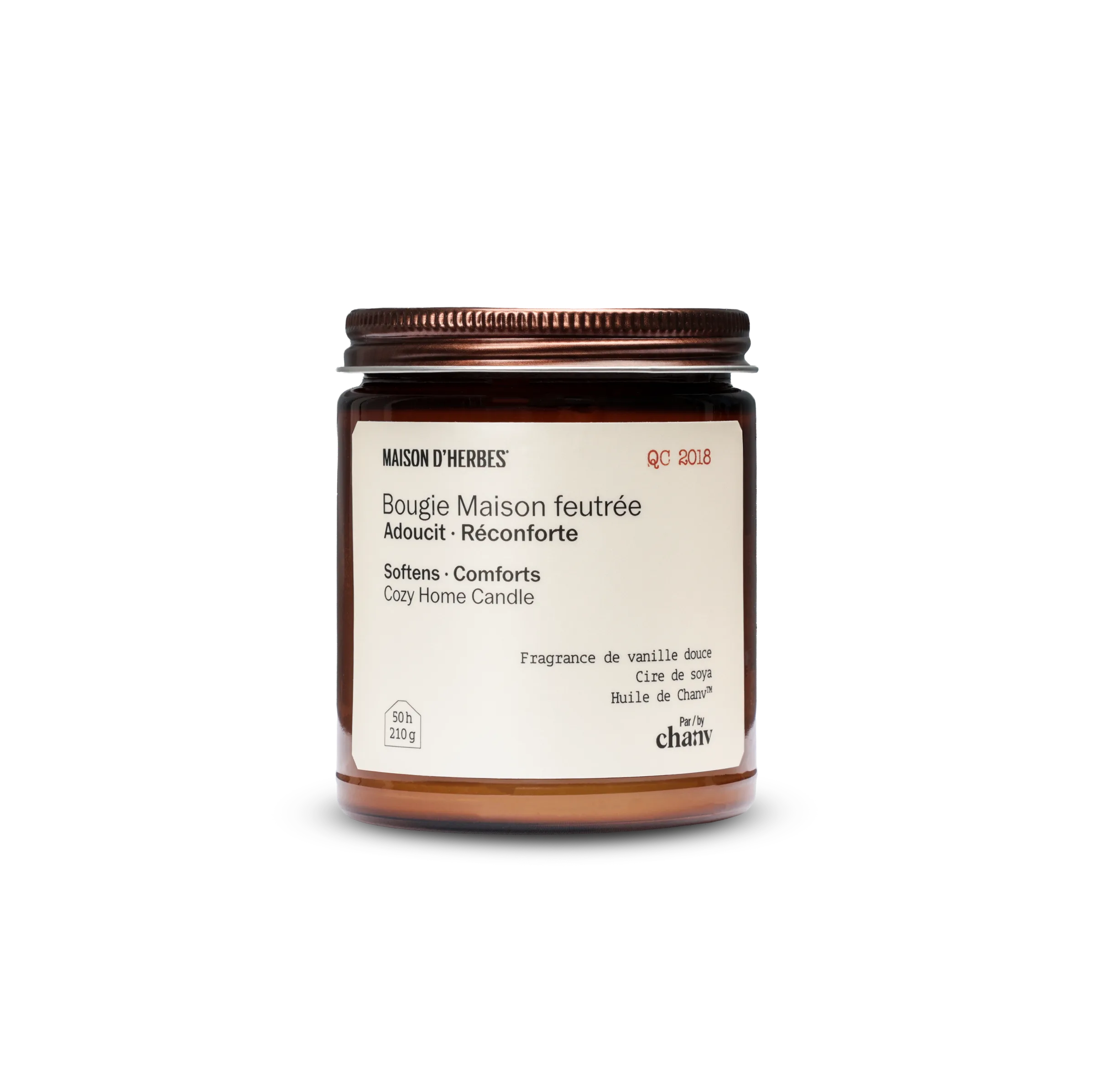 Bougie Maison feutrée