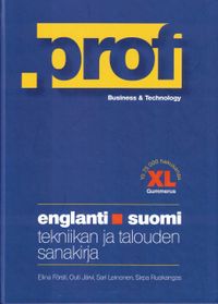 Prof - tekniikan ja talouden sanakirja englanti-suomi - Elina Försti | Osta  Antikvaarista - Kirjakauppa verkossa