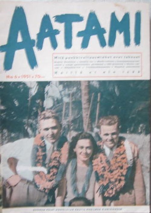 Aatami No: 6/1951 - Toim. | Vesan Kirja | Osta Antikvaarista - Kirjakauppa verkossa