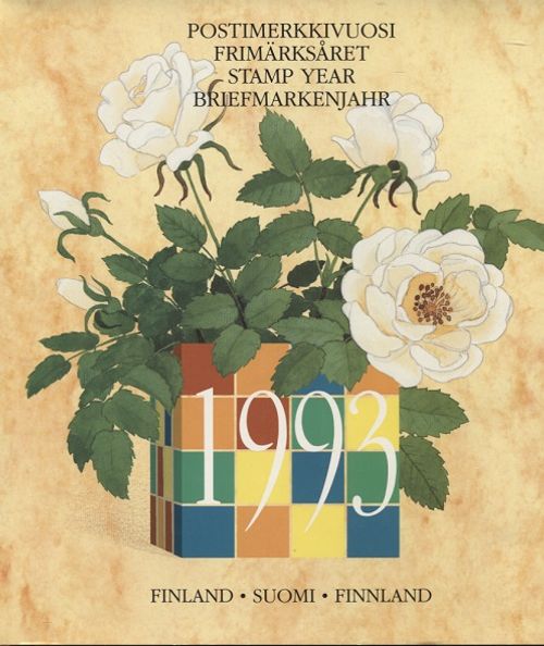 Postimerkkivuosi 1993 - Pärssinen Juha | Antikvariaatti Taide ja kirja | Osta Antikvaarista - Kirjakauppa verkossa