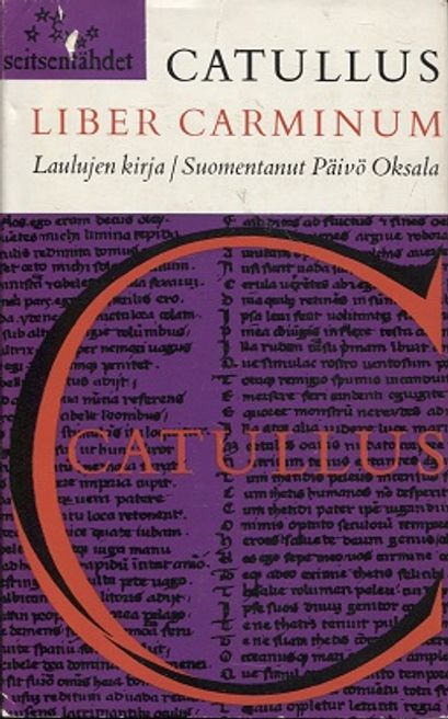 Liber Carminum - Laulujen kirja - Catullus | Antikvariaatti Taide ja kirja | Osta Antikvaarista - Kirjakauppa verkossa