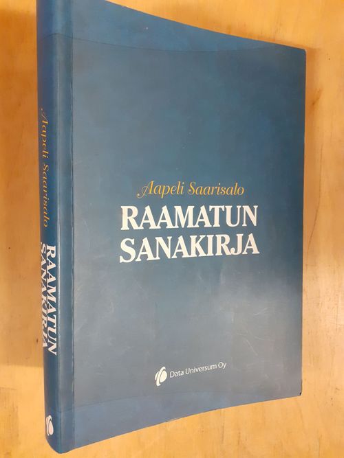 Raamatun sanakirja - Saarisalo Aapeli | Divari & Antikvariaatti Kummisetä |  Osta Antikvaarista - Kirjakauppa verkossa