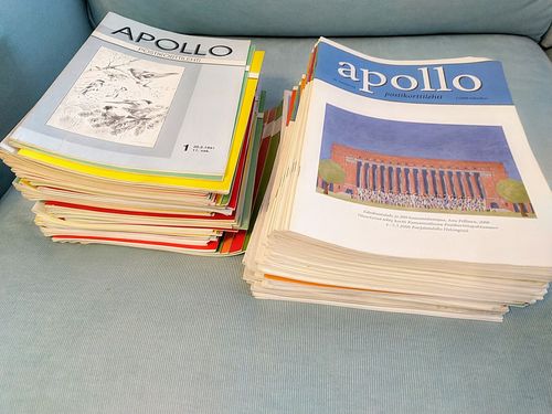 Apollo postikorttilehti 1991-2018, n. 100 lehteä | Helsingin Antikvariaatti | Osta Antikvaarista - Kirjakauppa verkossa