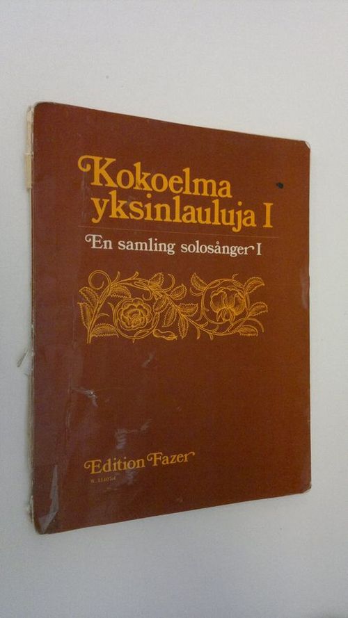 Kokoelma yksinlauluja nuorisolle = En samling solosånger för ungdom 1 | Finlandia Kirja | Osta Antikvaarista - Kirjakauppa verkossa