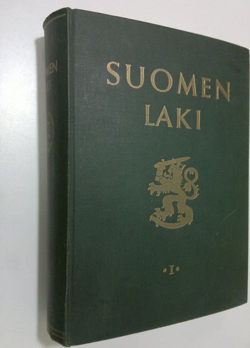 Suomen laki 1973 osa 1 | Finlandia Kirja | Osta Antikvaarista - Kirjakauppa  verkossa