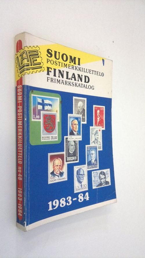 Postimerkkiluettelo 1983-84 : Suomi Postimerkkiluettelo 1856-1983 | Finlandia Kirja | Osta Antikvaarista - Kirjakauppa verkossa