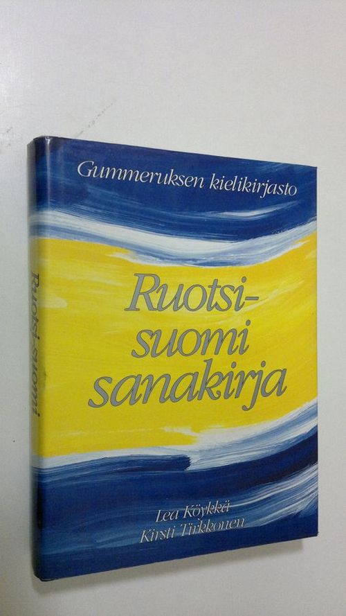 Ruotsi-suomi-sanakirja - Köykkä Lea | Finlandia Kirja | Osta Antikvaarista  - Kirjakauppa verkossa